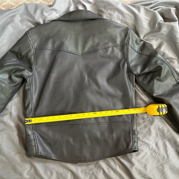 Straight to Hell vegan leather Defector II Jacket - Picture 5 of 6